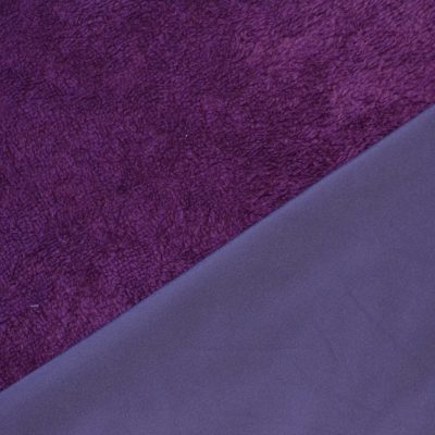 Softshell - Mauve Shell with Plum Sherpa