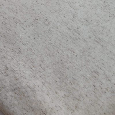Cotton Knit - Oatmeal Melange