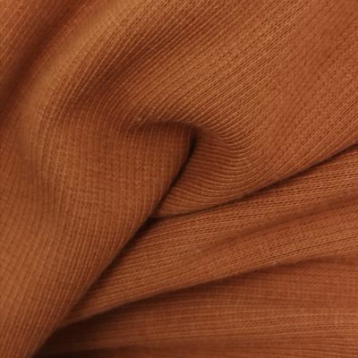 Cotton Knit - Ribbed Tobacco
