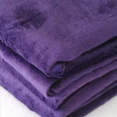 Softshell - Minky (Waterproof) Purple