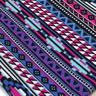 Cotton Lycra - Aztec Print (220gms)