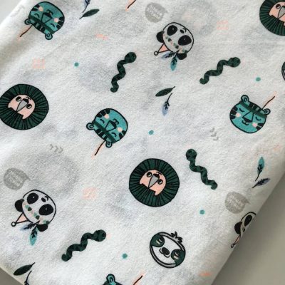 Cotton Knit - Jungle Boogie Animals