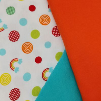 Cotton Knit (Rainbow 3in1 COMBO) 1/2m each