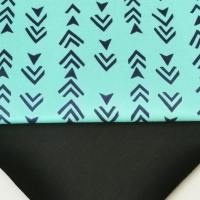 Cotton Knit "COMBO" - Navy Tribal