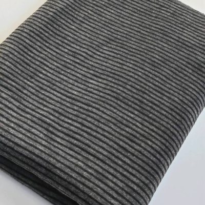 Tracksuit /Hoody Fleece ( Grey embossed stripes)