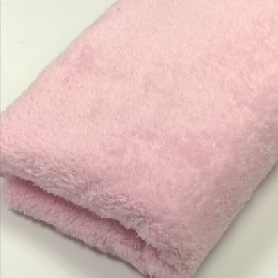 Sherpa Coral Fleece ( Pastel Pink )