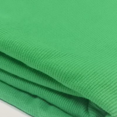 Ribbing 1X1 Cotton ( Emerald Green )