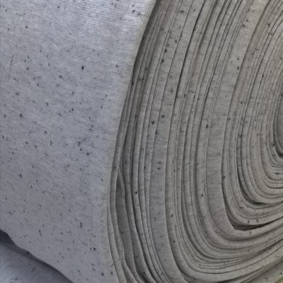 Ribbing -1x1  Spec Melange Grey