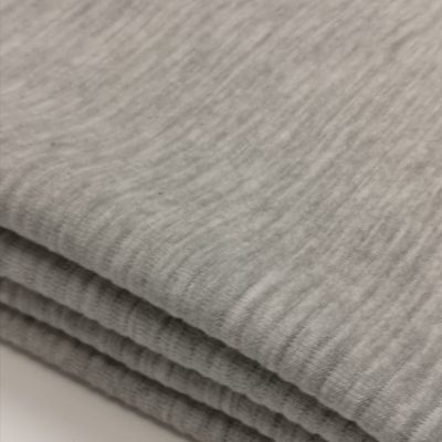 Tracksuit / Hoodies / Fleece / Light Melange Grey Embossed lines