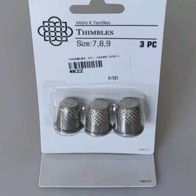 Thimbles (Stainless Steel) - 3 Piece Set
