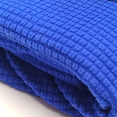 Microfleece / Waffel / Stretch / Royal Blue