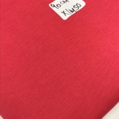 Cotton Knit (Single Jersey ) Precuts - 90cm X 1m50 / Red