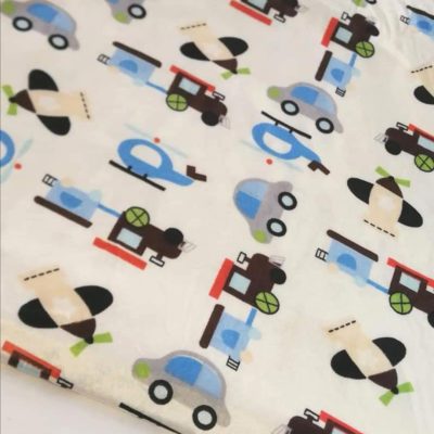 Minky Fleece / Imported / Transport Print