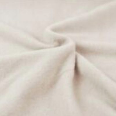 Cotton Fleece 100% /  White - Off