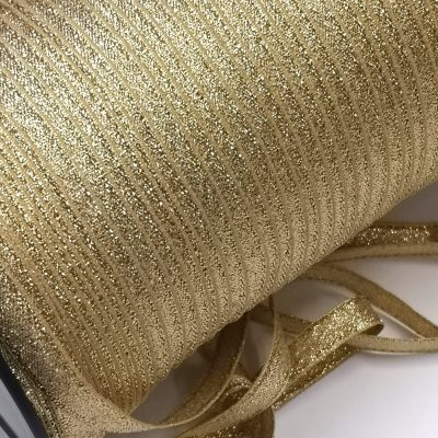 Lurex 10mm - Ribbon-Trimmings / Metalic Gold