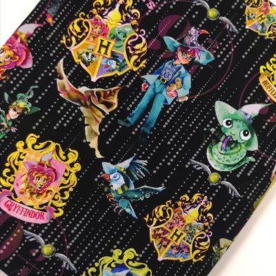 Soft French Terry (4 way Stretch) / Custom Imported Print (Harry Potter Inspired)