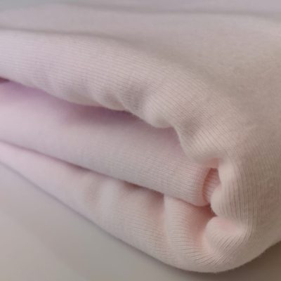 Cotton Knit Interlock - pastel pink