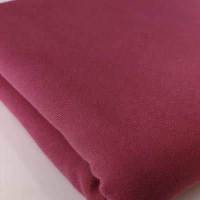 Cotton Knit Interlock - Jungle Plum
