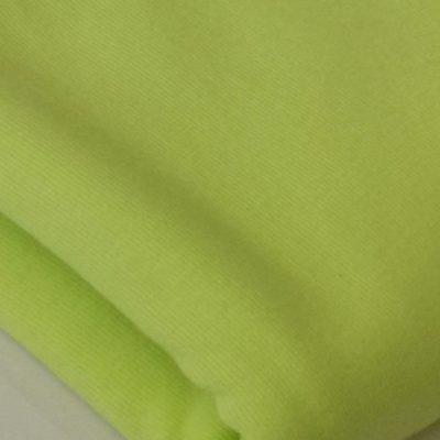 Cotton Knit Interlock - Lime green