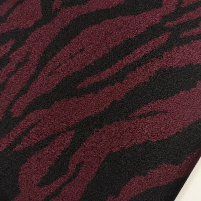 Cutt and Sew / Burgundy - Camo - Print