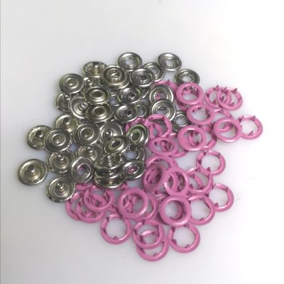 Snaps - Metal ( 25-Sets Pink)