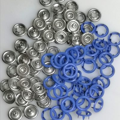 Snaps - Metal (25 sets) - Blue