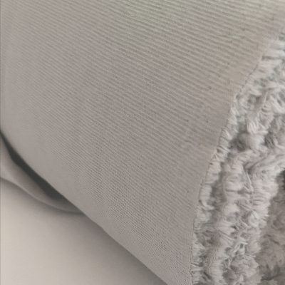 Cotton / Lycra / 1x1 Ribb (Light Grey)