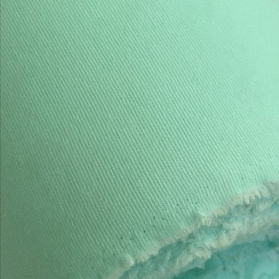 Cotton Knit (100%) 1x1 Ribb - Aqua