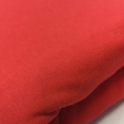 Cotton Knit - (Interlock) - Red