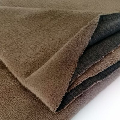 Minky Fleece - Chocolate Brown