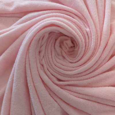 Bamboo Terry Toweling / Light Pink