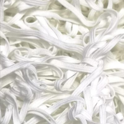 Elastic - White - Thin 4mm