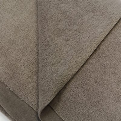 Antipil Fleece - (Thick Single Side) Khaki Brown