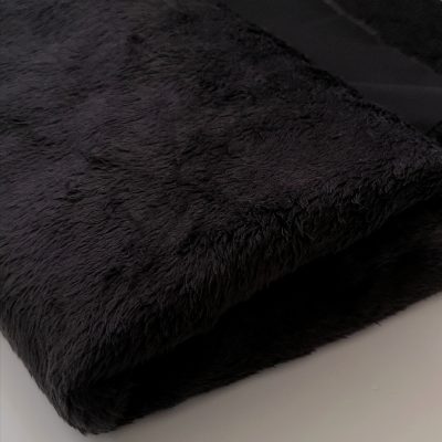 Softshell - Minky Fleece - (Waterproof) / Black