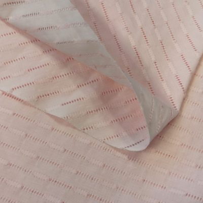 Cotton Knit - Precut 1m x 1m - (Single Jersey) Cut Out Design / Light Pink