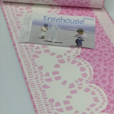 Girls Room Wallpaper Borders - 10meters x 19cm wide - Princess Room Decor