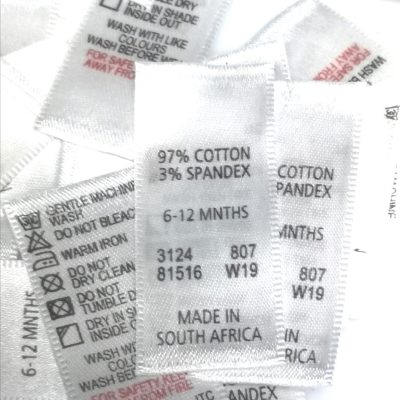 Lables - 20pack Satin (6-12 months) with instructions
