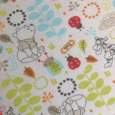 Character Printed Cotton Knit / Winnie-the-Pooh in the Forest