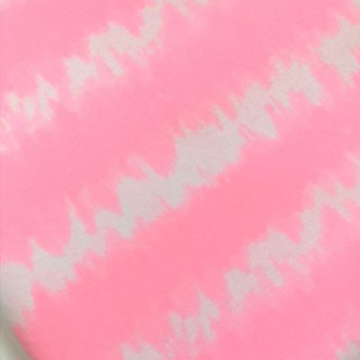 Cotton Knit - Printed Pink Tie-Dye Look