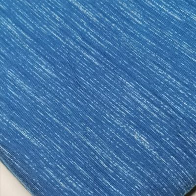 Cotton Knit -  Denim Blue Melange