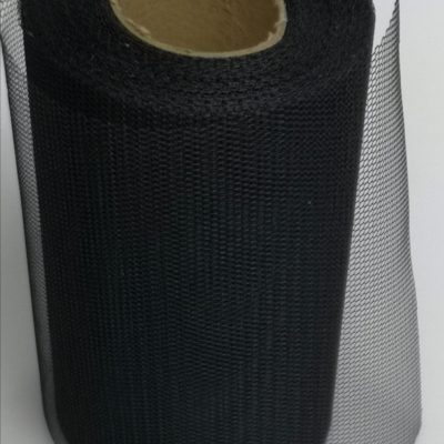 Tulle Trimming - (150mm x 25m) - Black