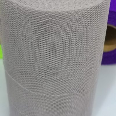 Tulle Trimming Rolls - (15cm x 25m) - Medium Grey
