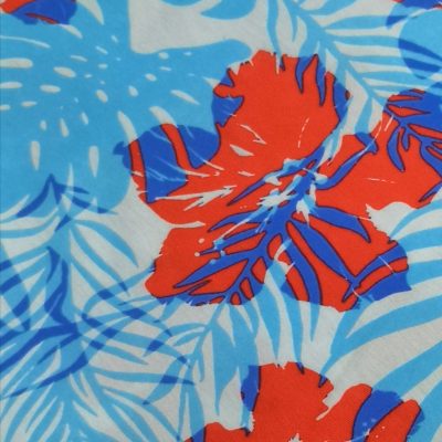Cotton Knit - Botanical Print
