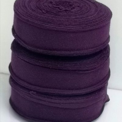 Bias Binding - 25mm Cotton Knit - (Grape)
