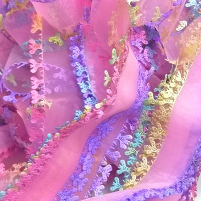 Fairy Trimming - 40mm Rainbow Colours