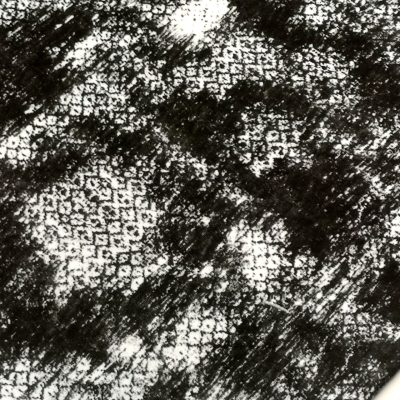 Cotton Knit - Imported Black & White Retro Design