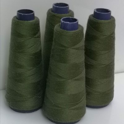 4 x Industrial Cotton Cones (Cmt Used) Army Green