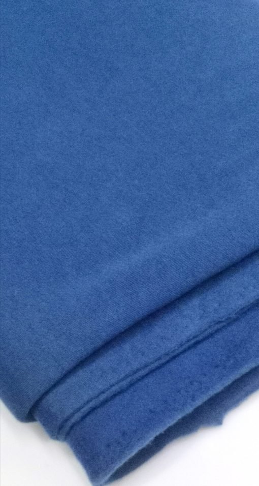 Cotton Fleece – 100% ( Blue ) | FabricStore