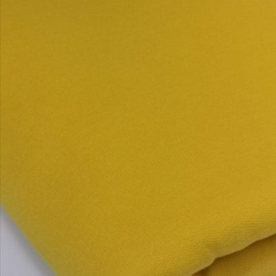 Cotton Fleece - 100% ( Yellow Mustard )
