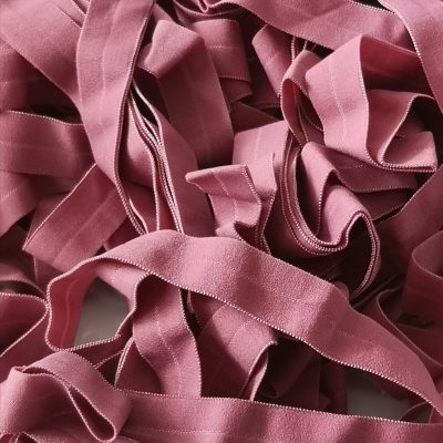 Fold Over Elastic - 20mm - ( Berry )